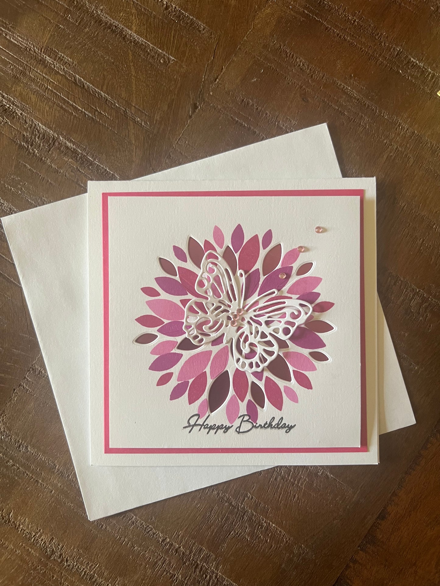 Birthday Card with Butterfly